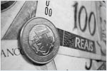 Brazilian real hit four-year low